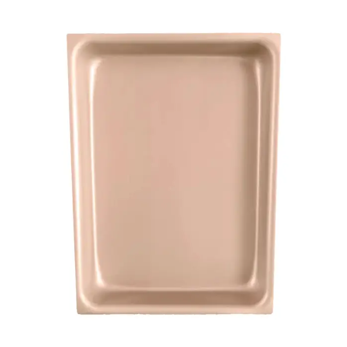 [PC0002] Trav. Gast. - Verm/Bege - 36x26x5cm - 3,5 Litros